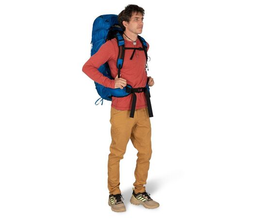 Рюкзак туристичний Osprey Exos 58 blue ribbon - S/M - синій (009.2811), зображення 6 Рюкзак туристичний Osprey Exos 58 blue ribbon - S/M - синій (009.2811), зображення 6