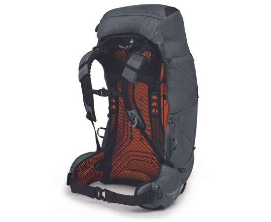 Рюкзак туристический Osprey Exos 58 tungsten grey - L/XL - сірий (009.2812), изображение 2 Рюкзак туристический Osprey Exos 58 tungsten grey - L/XL - сірий (009.2812), изображение 2