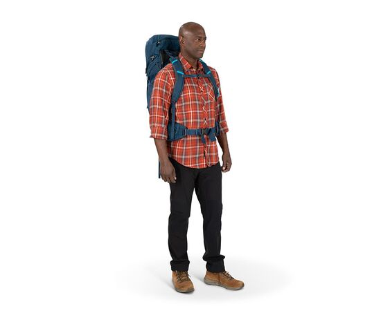 Рюкзак туристический Osprey Kestrel 48 atlas blue - S/M - синій (009.3313), изображение 9 Рюкзак туристический Osprey Kestrel 48 atlas blue - S/M - синій (009.3313), изображение 9
