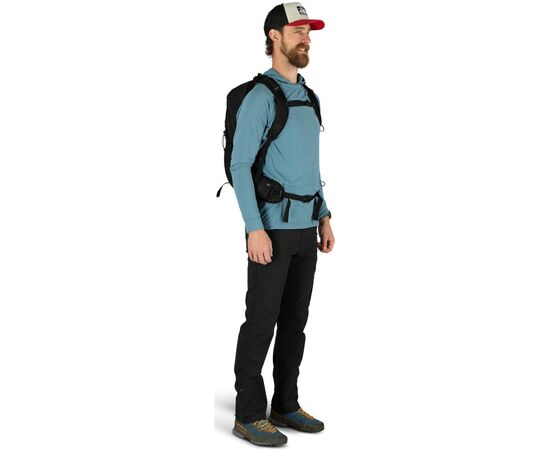 Рюкзак туристический Osprey Talon 22 Stealth Black - S/M - чорний (009.2327), изображение 3 Рюкзак туристический Osprey Talon 22 Stealth Black - S/M - чорний (009.2327), изображение 3
