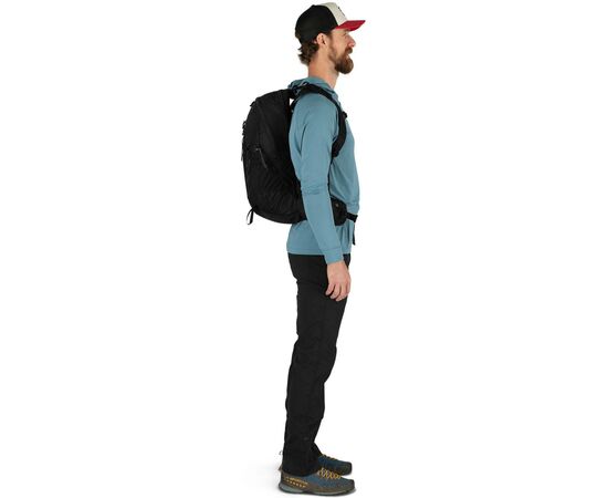 Рюкзак туристический Osprey Talon 22 Stealth Black - S/M - чорний (009.2327), изображение 4 Рюкзак туристический Osprey Talon 22 Stealth Black - S/M - чорний (009.2327), изображение 4