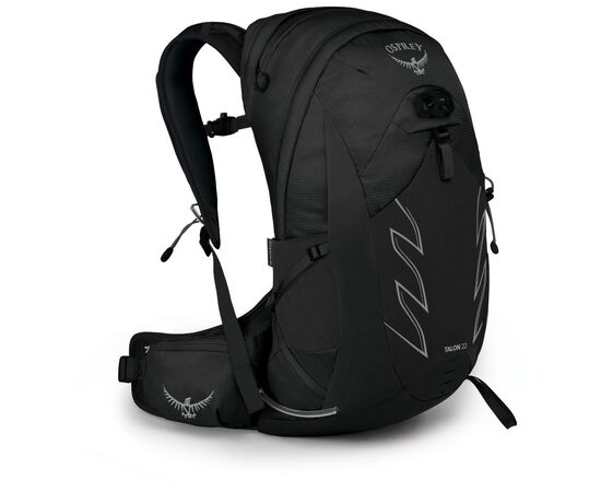 Рюкзак туристичний Osprey Talon 22 Stealth Black - S/M - чорний (009.2327)