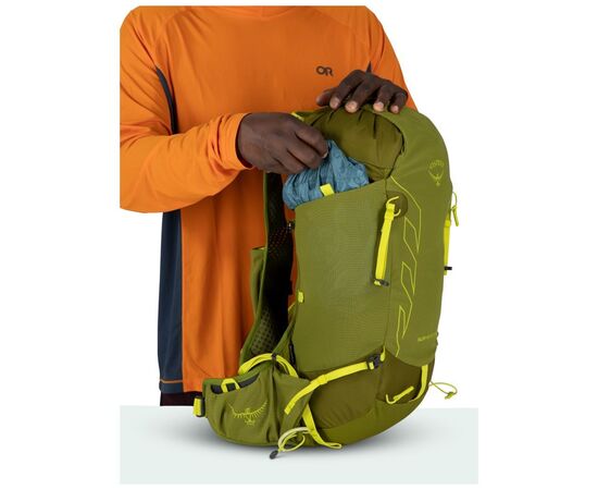 Рюкзак туристический Osprey Talon Velocity 20 matcha green/lemongrass - L/XL - зелений (009.3547), изображение 9 Рюкзак туристический Osprey Talon Velocity 20 matcha green/lemongrass - L/XL - зелений (009.3547), изображение 9
