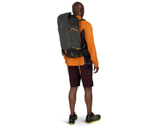 Рюкзак туристический Osprey Talon Velocity 30 dark charcoal/tumbleweed yellow - L/XL - чорний (009.3542), изображение 10 Рюкзак туристический Osprey Talon Velocity 30 dark charcoal/tumbleweed yellow - L/XL - чорний (009.3542), изображение 10