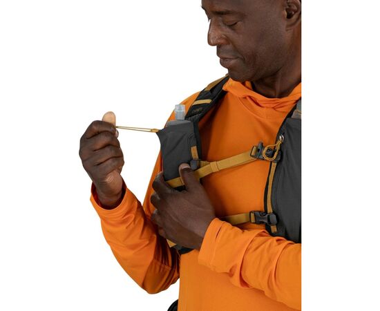 Рюкзак туристический Osprey Talon Velocity 30 dark charcoal/tumbleweed yellow - L/XL - чорний (009.3542), изображение 11 Рюкзак туристический Osprey Talon Velocity 30 dark charcoal/tumbleweed yellow - L/XL - чорний (009.3542), изображение 11