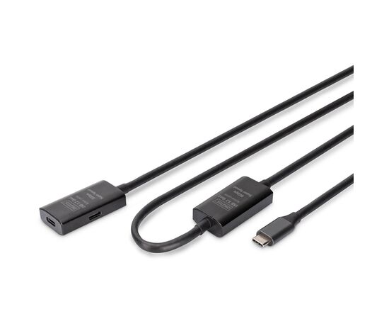 Дата кабель USB-С M/F 5.0m USB3.2 Gen1 Active 5G Digitus (DA-73108)