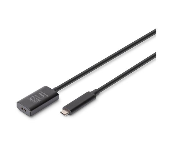Дата кабель USB-С M/F 5.0m USB3.2 Gen2 Active 10G Digitus (DA-73112)