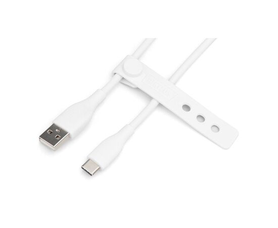 Дата кабель USB 2.0 AM to Type-C 1.0m 60W white Digitus (AK-300340-010-W), изображение 3 Дата кабель USB 2.0 AM to Type-C 1.0m 60W white Digitus (AK-300340-010-W), изображение 3