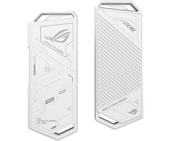 Карман внешний ASUS SSD ROG STRIX ARION ESD-S1C/WHT/G/AS PCIe NVMe M.2 2230/2242/2260/2280 USB-C 3.2 Gen 2x1 (90DD02H1-B09000), изображение 2 Карман внешний ASUS SSD ROG STRIX ARION ESD-S1C/WHT/G/AS PCIe NVMe M.2 2230/2242/2260/2280 USB-C 3.2 Gen 2x1 (90DD02H1-B09000), изображение 2