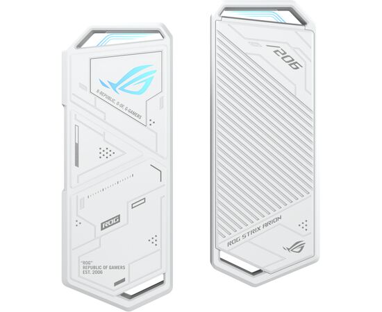Карман внешний ASUS SSD ROG STRIX ARION ESD-S1C/WHT/G/AS PCIe NVMe M.2 2230/2242/2260/2280 USB-C 3.2 Gen 2x1 (90DD02H1-B09000), изображение 3 Карман внешний ASUS SSD ROG STRIX ARION ESD-S1C/WHT/G/AS PCIe NVMe M.2 2230/2242/2260/2280 USB-C 3.2 Gen 2x1 (90DD02H1-B09000), изображение 3