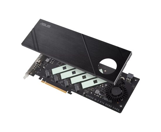 Плата расширения ASUS Hyper M.2 X16 PCIe 5.0 Expansion Card GEN 5 (90MC0CY0-M0EAY0), изображение 5 Плата расширения ASUS Hyper M.2 X16 PCIe 5.0 Expansion Card GEN 5 (90MC0CY0-M0EAY0), изображение 5