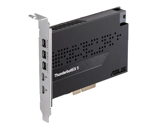 Плата расширения ASUS ThunderboltEX 5 USB Type-C PCIe 4.0 X4 Expansion Card (90MC0E50-M0EAY0), изображение 5 Плата расширения ASUS ThunderboltEX 5 USB Type-C PCIe 4.0 X4 Expansion Card (90MC0E50-M0EAY0), изображение 5