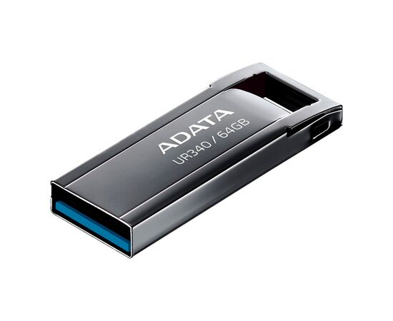 USB флеш накопитель ADATA 64GB UR340 Black USB 3.2 (AROY-UR340-64GBK), изображение 2 USB флеш накопитель ADATA 64GB UR340 Black USB 3.2 (AROY-UR340-64GBK), изображение 2