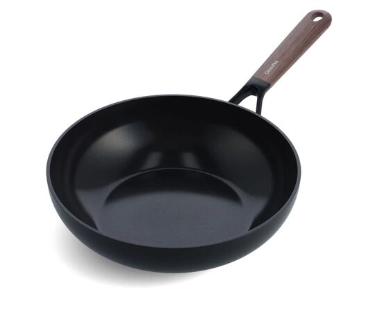 Сковорода GreenPan Eco Smartshape Вок 28 см 3,6 л темне дерево (CC006443-001)