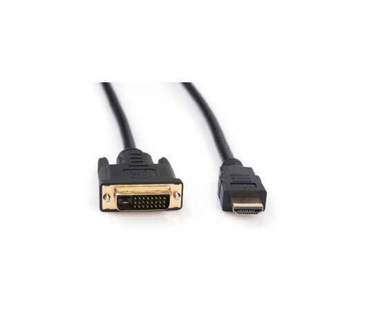 Кабель мультимедийный HDMI to DVI 24+1 1.8m Vinga (VCPHDMIDVI1.8), изображение 3 Кабель мультимедийный HDMI to DVI 24+1 1.8m Vinga (VCPHDMIDVI1.8), изображение 3