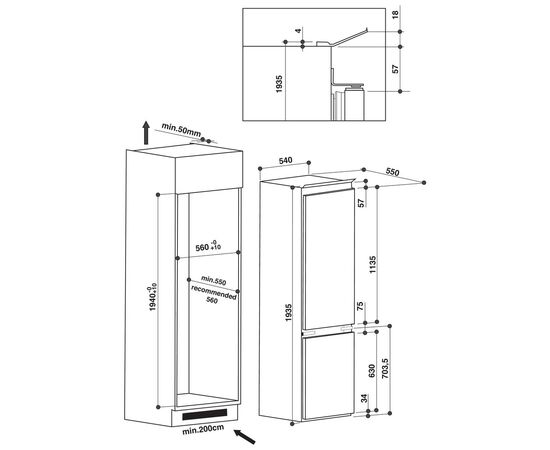Холодильник Whirlpool ART9814/A+SF, изображение 7
