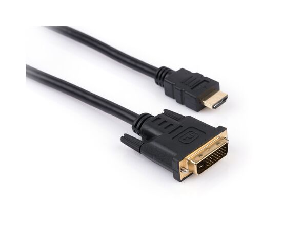 Кабель мультимедийный HDMI to DVI 24+1 3.0m Vinga (VCPHDMIDVI3)