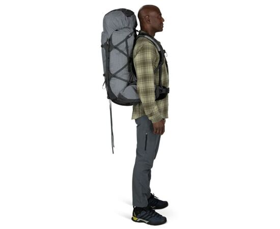 Рюкзак туристический Osprey Aether Pro 75 silver lining - S/M - сірий (009.3800), изображение 7 Рюкзак туристический Osprey Aether Pro 75 silver lining - S/M - сірий (009.3800), изображение 7