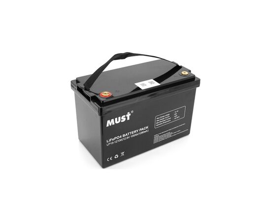 Батарея LiFePo4 Must 12.8V - 100Ah (LP15-12100)