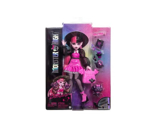 Кукла Monster High Дракулора Монстро-класика – нове покоління (HRP64), изображение 7 Кукла Monster High Дракулора Монстро-класика – нове покоління (HRP64), изображение 7