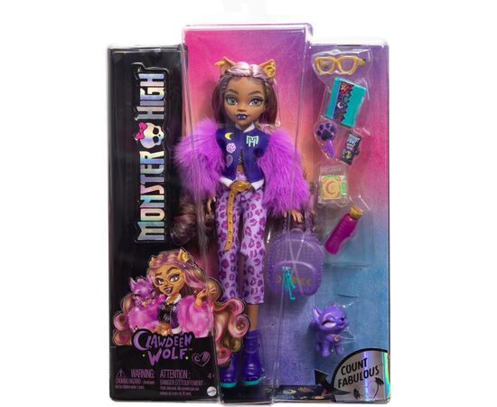 Кукла Monster High Клодин Монстро-классика - новое поколение (HRP65), изображение 6 Кукла Monster High Клодин Монстро-классика - новое поколение (HRP65), изображение 6