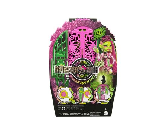Кукла Monster High Набор-сюрприз Ужас-секреты Венеры серии Цвет и тьма (HYT75), изображение 4 Кукла Monster High Набор-сюрприз Ужас-секреты Венеры серии Цвет и тьма (HYT75), изображение 4