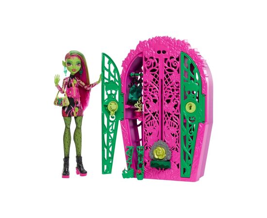Лялька Monster High Набір-сюрприз Жахо-секрети Венери серії Цвіт та темрява (HYT75)