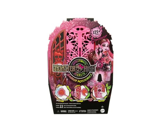 Кукла Monster High Набор-сюрприз Ужас-секреты Дракулоры серии Цвет и тьма (HYT72), изображение 4 Кукла Monster High Набор-сюрприз Ужас-секреты Дракулоры серии Цвет и тьма (HYT72), изображение 4