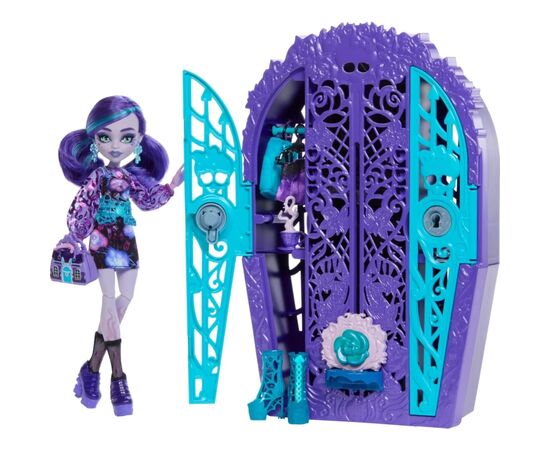 Кукла Monster High Набор-сюрприз Ужас-секреты Твайлы серии Цвет и тьма (HYT74)