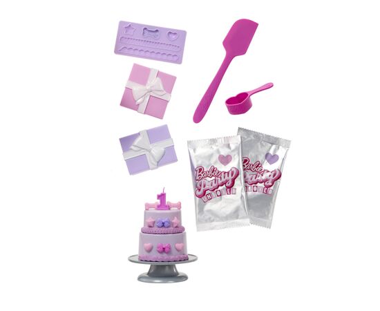Кукла Barbie Вечеринка-сюрприз в лиловых тонах (JFG70), изображение 2 Кукла Barbie Вечеринка-сюрприз в лиловых тонах (JFG70), изображение 2