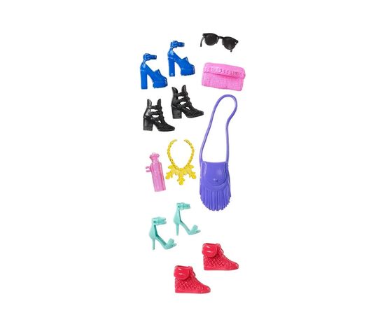 Лялька Barbie Модна колекція взуття (FVJ42), зображення 6 Лялька Barbie Модна колекція взуття (FVJ42), зображення 6