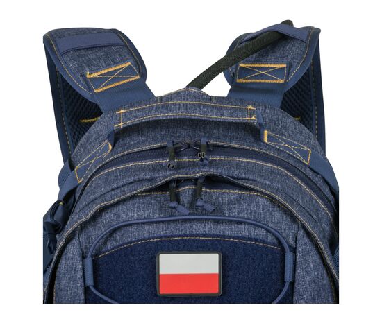 Рюкзак туристический Helikon-Tex 21л Backpack - Nylon Polyester Blend - Melange Black-Grey (PL-EDC-NP-M1), изображение 6 Рюкзак туристический Helikon-Tex 21л Backpack - Nylon Polyester Blend - Melange Black-Grey (PL-EDC-NP-M1), изображение 6