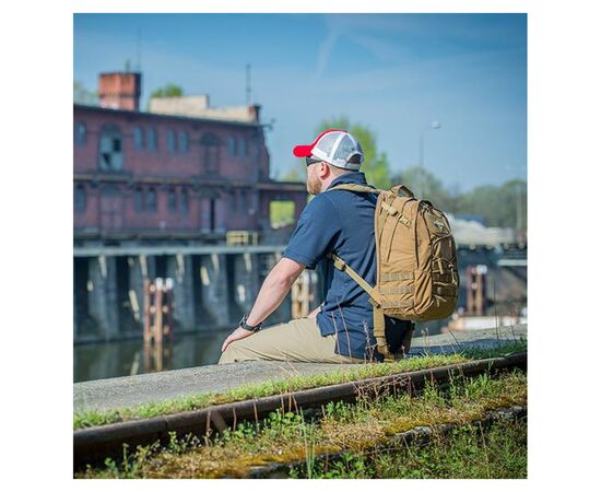 Рюкзак туристический Helikon-Tex 21л Backpack - Nylon Polyester Blend - Melange Grey (PL-EDC-NP-M3), изображение 10 Рюкзак туристический Helikon-Tex 21л Backpack - Nylon Polyester Blend - Melange Grey (PL-EDC-NP-M3), изображение 10