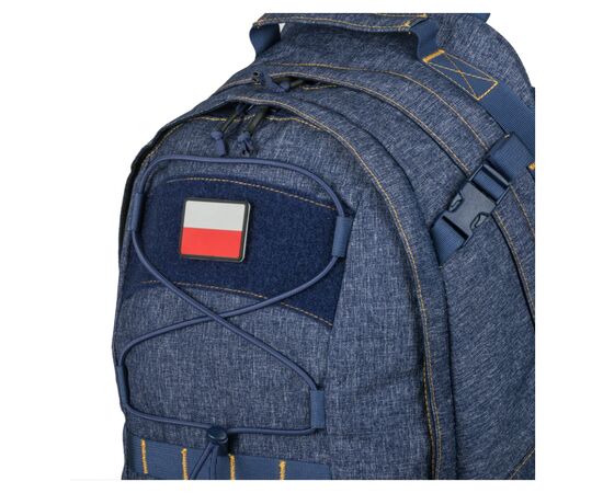 Рюкзак туристический Helikon-Tex 21л Backpack - Nylon Polyester Blend - Melange Grey (PL-EDC-NP-M3), изображение 3 Рюкзак туристический Helikon-Tex 21л Backpack - Nylon Polyester Blend - Melange Grey (PL-EDC-NP-M3), изображение 3