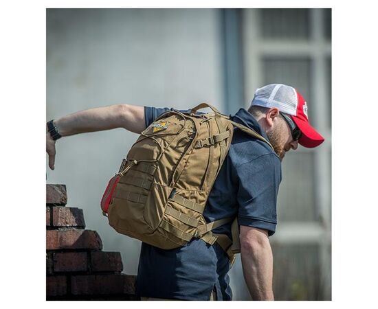 Рюкзак туристический Helikon-Tex 21л Backpack - Nylon Polyester Blend - Melange Grey (PL-EDC-NP-M3), изображение 9 Рюкзак туристический Helikon-Tex 21л Backpack - Nylon Polyester Blend - Melange Grey (PL-EDC-NP-M3), изображение 9