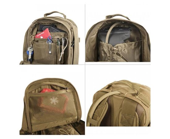 Рюкзак туристический Helikon-Tex Raccoon Mk2 24л - Cordura - Olive Green (PL-RC2-CD-02), изображение 9 Рюкзак туристический Helikon-Tex Raccoon Mk2 24л - Cordura - Olive Green (PL-RC2-CD-02), изображение 9