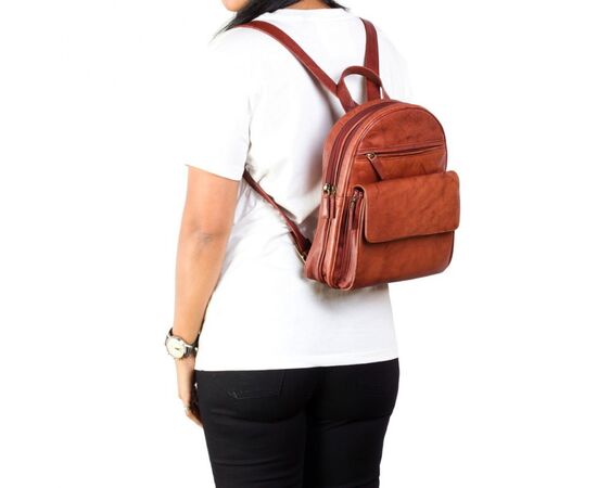 Рюкзак туристический Visconti 01433 Gina Brown (1433 BRN), изображение 6 Рюкзак туристический Visconti 01433 Gina Brown (1433 BRN), изображение 6