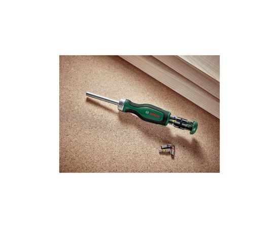 Отвертка Bosch 12 насадок, Tx, PZ, PH, SL, HEX (1.600.A02.BX2), изображение 3 Отвертка Bosch 12 насадок, Tx, PZ, PH, SL, HEX (1.600.A02.BX2), изображение 3