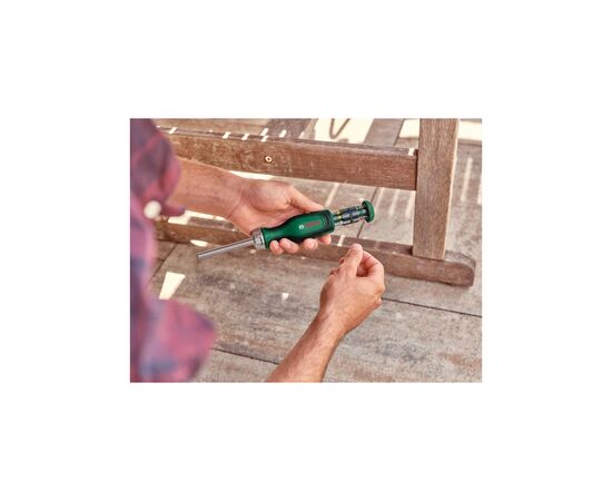 Отвертка Bosch 12 насадок, Tx, PZ, PH, SL, HEX (1.600.A02.BX2), изображение 6 Отвертка Bosch 12 насадок, Tx, PZ, PH, SL, HEX (1.600.A02.BX2), изображение 6