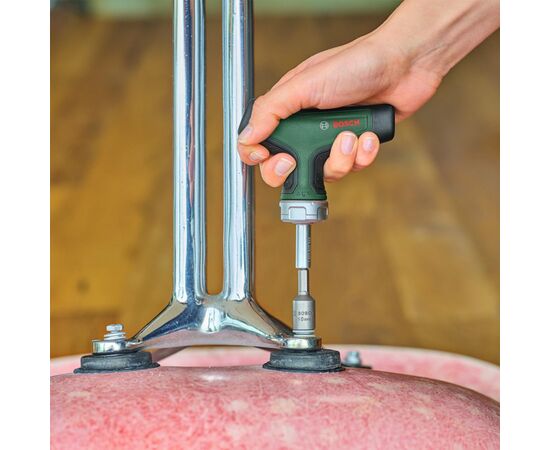 Отвертка Bosch с трещоткой, т-подобная рукоятка, 109мм, сталь CrV (1.600.A02.Z9S), изображение 2 Отвертка Bosch с трещоткой, т-подобная рукоятка, 109мм, сталь CrV (1.600.A02.Z9S), изображение 2