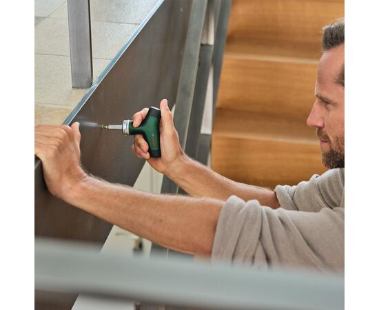 Отвертка Bosch с трещоткой, т-подобная рукоятка, 109мм, сталь CrV (1.600.A02.Z9S), изображение 4 Отвертка Bosch с трещоткой, т-подобная рукоятка, 109мм, сталь CrV (1.600.A02.Z9S), изображение 4