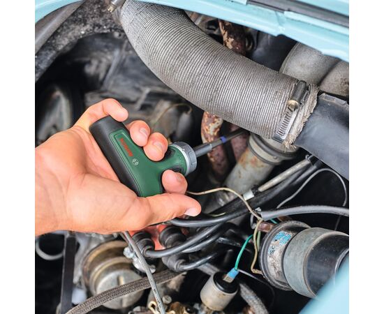 Отвертка Bosch с трещоткой, т-подобная рукоятка, 109мм, сталь CrV (1.600.A02.Z9S), изображение 5 Отвертка Bosch с трещоткой, т-подобная рукоятка, 109мм, сталь CrV (1.600.A02.Z9S), изображение 5