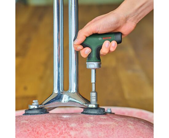 Отвертка Bosch с трещоткой, т-подобная рукоятка, 20 насадок, 109мм, кейс, с (1.600.A02.Z9T), изображение 5 Отвертка Bosch с трещоткой, т-подобная рукоятка, 20 насадок, 109мм, кейс, с (1.600.A02.Z9T), изображение 5