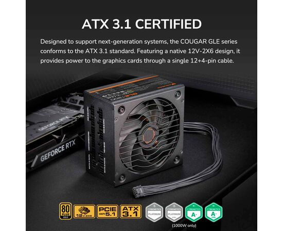 Блок питания Cougar 1000W (GLE1000), изображение 11 Блок питания Cougar 1000W (GLE1000), изображение 11