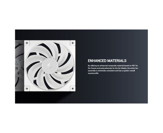 Кулер для корпуса Deepcool FD14 WH, изображение 11 Кулер для корпуса Deepcool FD14 WH, изображение 11
