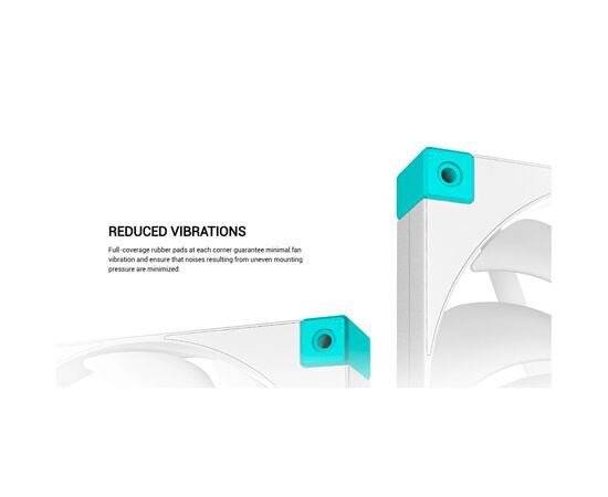Кулер для корпуса Deepcool FD14 WH, изображение 12 Кулер для корпуса Deepcool FD14 WH, изображение 12