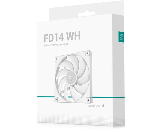 Кулер для корпуса Deepcool FD14 WH, изображение 6 Кулер для корпуса Deepcool FD14 WH, изображение 6