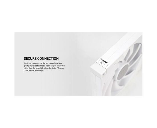 Кулер для корпуса Deepcool FD14 WH, изображение 9 Кулер для корпуса Deepcool FD14 WH, изображение 9