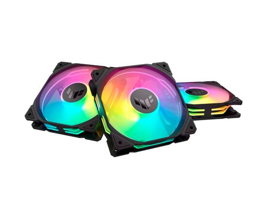 Кулер для корпуса ASUS TUF GAMING TR120 FAN ARGB BLACK 3IN1 (90DA0090-B09020)