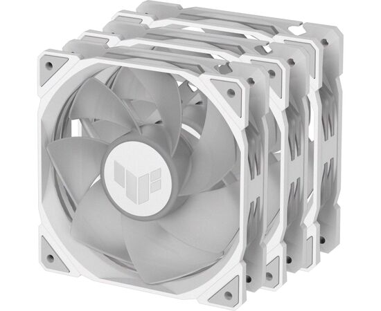 Кулер для корпуса ASUS TUF GAMING TR120 FAN ARGB REVERSE WHITE (90DA00D3-B09020), изображение 10 Кулер для корпуса ASUS TUF GAMING TR120 FAN ARGB REVERSE WHITE (90DA00D3-B09020), изображение 10